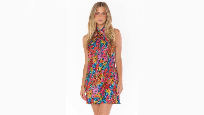 mumu halter dress